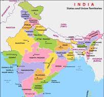 map of India